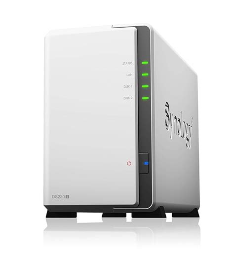 Synology DS220j NAS with 20TB (2x10TB SATA Hard Disk): Memory 512 MB ...