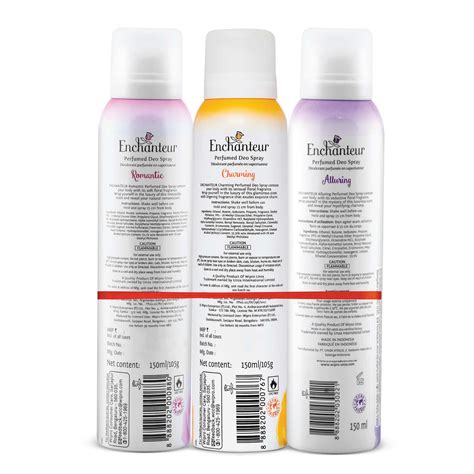 Enchanteur Romantic, Charming And Alluring Perfumed Deo Spray 150ml