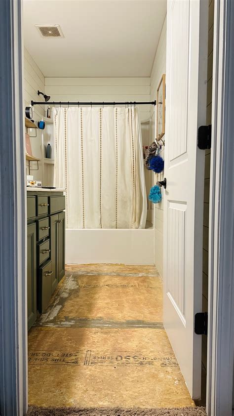 An Easy and Budget-Friendly Bathroom Makeover with Peel and Stick Tiles ...