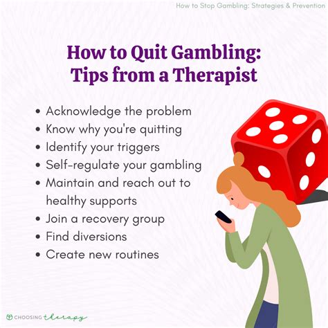 Steps To Quit Gambling