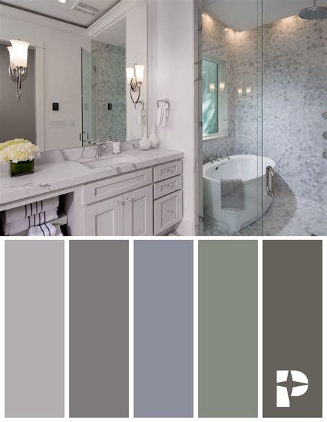 Modern Bathroom Color Palette