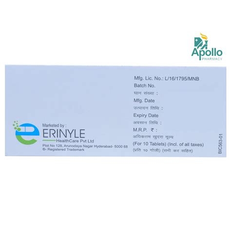 Telnyle AM Tablet 10's Price, Uses, Side Effects, Composition - Apollo ...