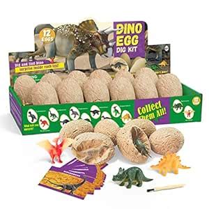 Buy Ketsicart® Dinosaur Toys Dino s with 12 Dinosaur and Digging Tool ...