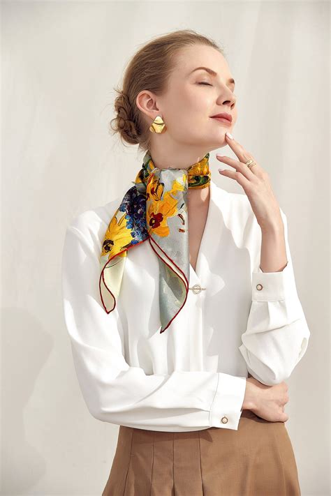 Luxury silk scarves – Artofit