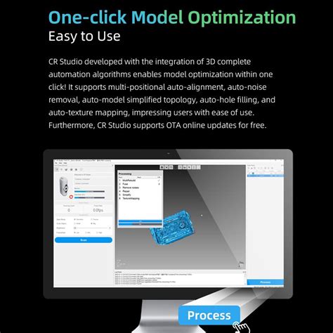 Buy CR-Scan Lizard Standard Portable 3D Scanner 3D Modeling Scanner 0 ...