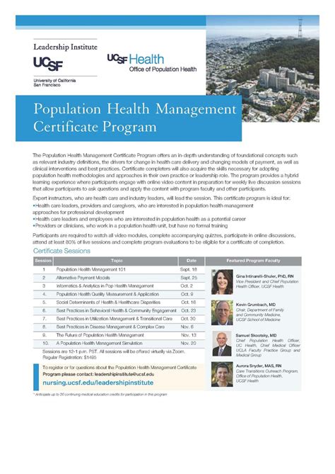 Elisa Lynn, BSN, RN, CCRN on LinkedIn: Check out UCSF's Pop Health ...