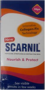 SCARNIL SCARNILCREAM For Scars, Stretching & Contracting Skin Mark ...