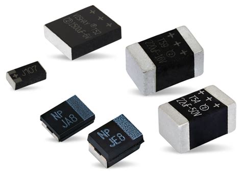 Tantalum Polymer Capacitors - Vishay | Mouser