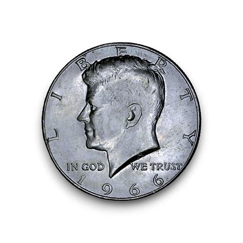 1966 Kennedy Half-Dollar (40% Silver) - For Sale, Buy Now Online - Item ...