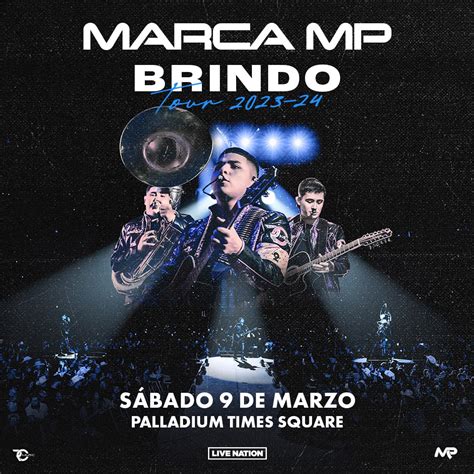 Marca MP- Brindo Tour 2023 - Palladium Times Square, New York NY ...