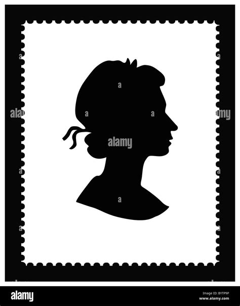 Queen Elizabeth Silhouette