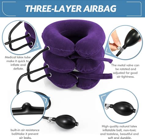 Buy Jaximy Neck Stretcher, Cervical Traction Device, Neck Pain Relief ...
