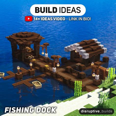 Image result for Minecraft Dock Tutorial