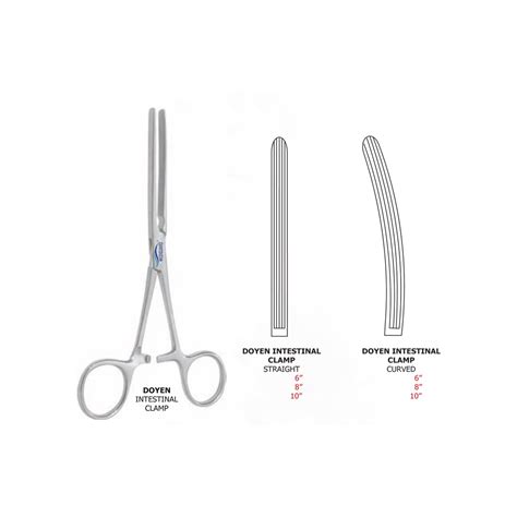 MEDIGUARD DOYEN INTESTINAL CLAMP – JE MEDIGUARD