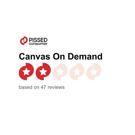 Canvas On Demand Reviews and Complaints | canvasondemand.com ...