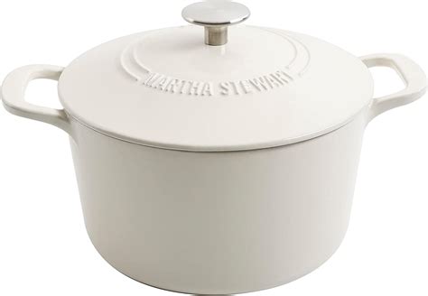 Amazon.com: MARTHA STEWART Gatwick 7-Quart Enamel Cast Iron Dutch Oven ...