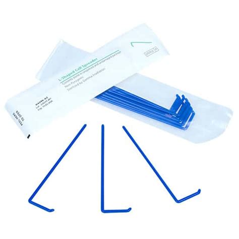 Cole-Parmer® L-Shaped Cell Spreaders, Sterile from Cole-Parmer India