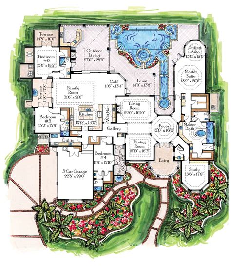 3-Story Mansion Floor Plans: Luxury Living Reimagined – ERP ...