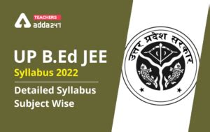 Rajasthan PTET Syllabus 2022 & PTET Syllabus PDF Download