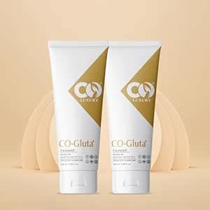 CO Luxury CO-Gluta Facewash with Glutathione, Kojic Acid and Vitamin E ...