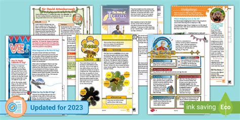 LKS2 May Reading Comprehension Activity Pack (teacher made)