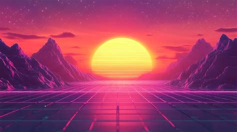 Image result for Retro Sunset Images Coding Machine Learning