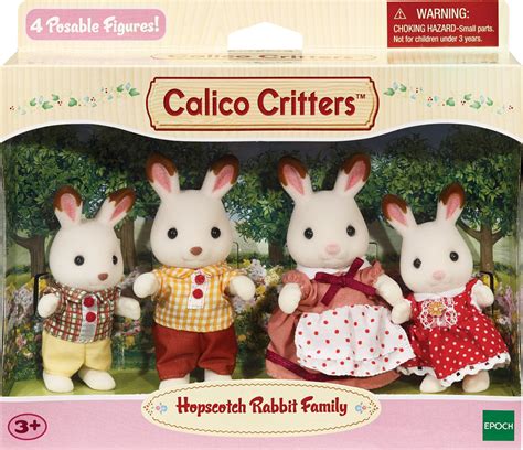Calico Critters Rabbit Family