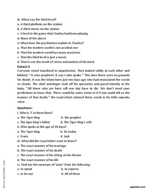 Image result for Class 12 English Important Answer Question