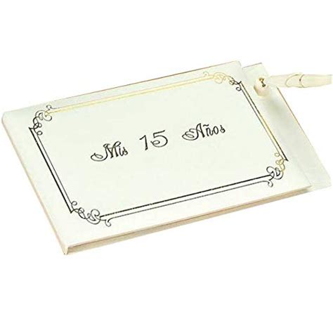 Mis Quince Anos Sweet 15 Birthday Guest Book Libro De Firmas Keepsake ...