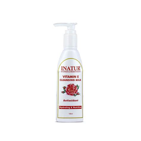 Buy INATUR Vitamin E Cleansing Milk, Hydrating, 100 ml Online at Low ...