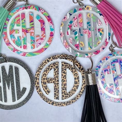 Image result for Monogram Keychain