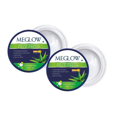 Meglow Aloe Vera Moisturizing Cold Cream | Deep Nourishment & Winter ...