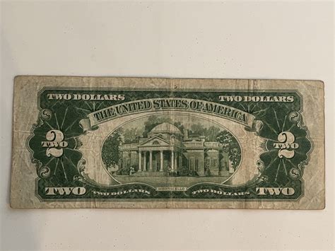 1928-C $2 Dollar Bill-Large Red Seal-6973 A | eBay