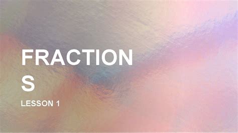 Learn Basic Fraction 的图像结果