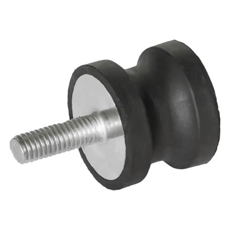 JW WINCO, Hourglass, Natural Rubber, Vibration-Isolating Mount - 801ZW0 ...