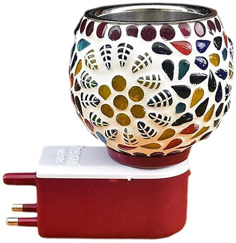 LAMANSH® Kapoor Dani Electrical Camphor Diffuser. Glass Kapoor Dani ...