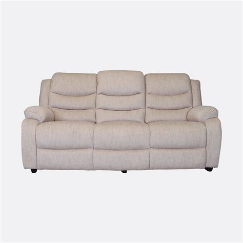 MAARK MANUAL RECLINER FABRIC SOFA SET WITH CONSOLE (3+2RR+1MR) MAGILCHI ...