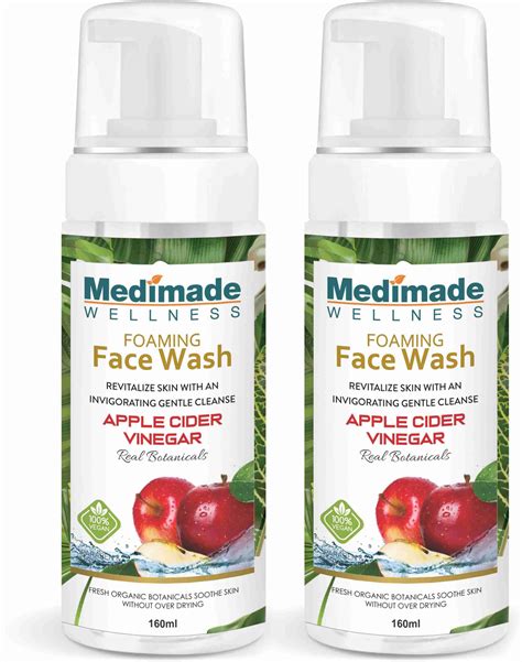 Medimade Apple Cider Vinegar - Pack of 2 Face Wash - Price in India ...