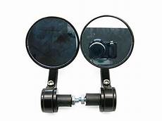 Triumph Cafe Racer Bar End Mirrors by Aegarage86 174 2 X Custom Universal Black 3 Quot Bar End Triumph Cafe Racer Bar End Mirrors