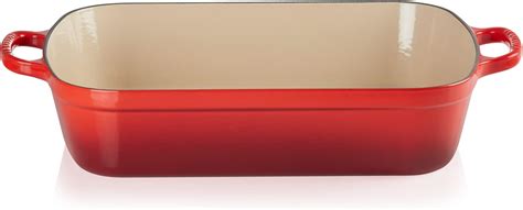 Buy Le Creuset Enameled Cast Iron Signature Rectangular Roaster, 7 qt ...