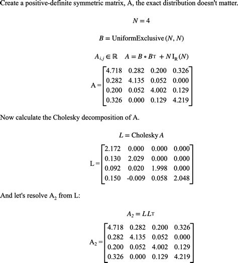 Image result for Cholesky Methods Numerical Methods