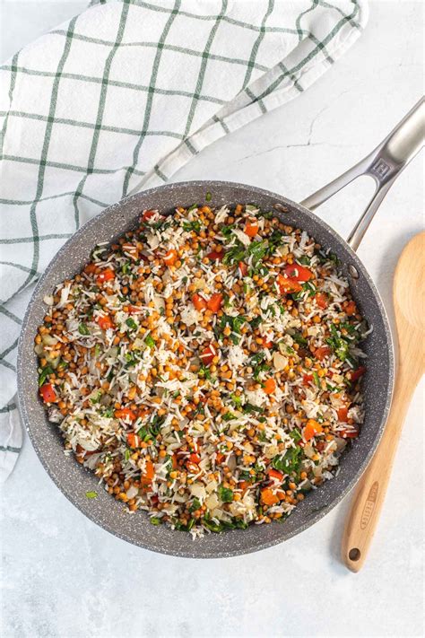 Rice and Lentils - Running on Real Food