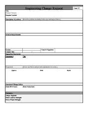 Image result for Sample Engineering Change Request Process