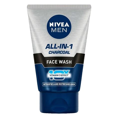 Buy Nivea Men All-In-1 Charcoal Face Wash, 100 gm | 19 Minutes Delivery ...