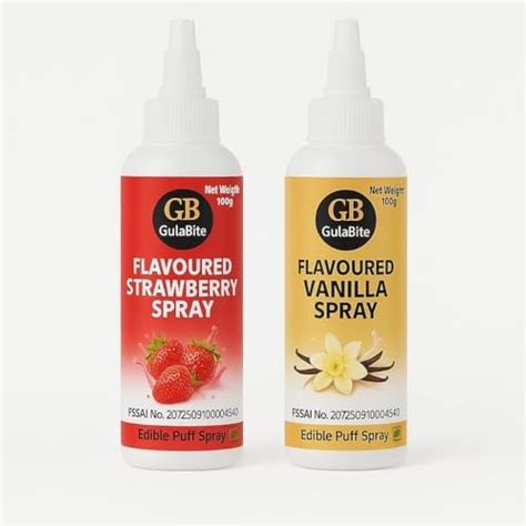 GulaBite Flavoured Food Colour Spray – Edible Cake Decorating Spray ...