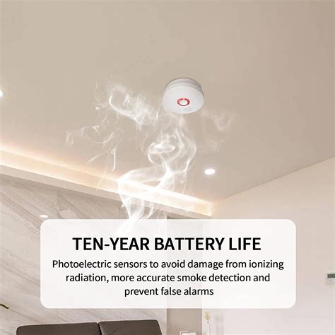 Siterwell Smart Smoke Detector 10 Year battery | Ubuy India