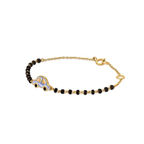 Car Baby Nazaria Gold Bracelet | JKJ Jewellers