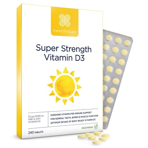 Buy span Super Strength D3 | Immune | , Teeth & Muscle | Contains 1 ...