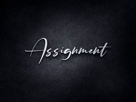 Image result for Assignment Work Logo
