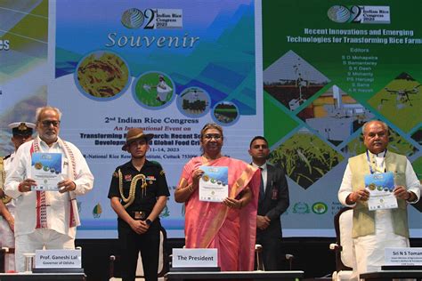 The President of India, Smt Droupadi Murmu Inaugurating the 2nd Indian ...